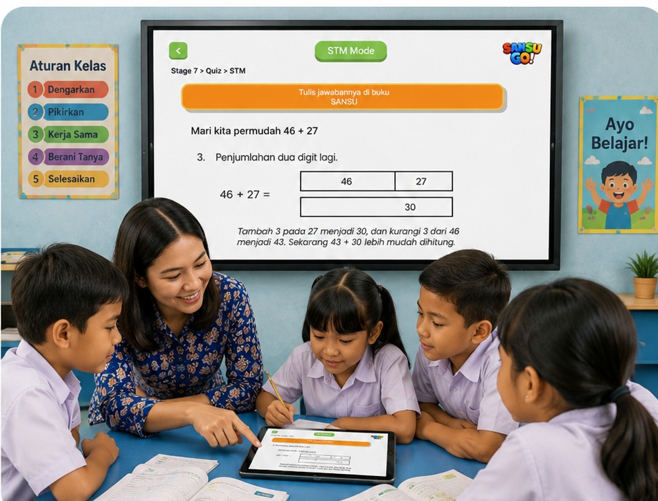 Kelas sekolah Indonesia